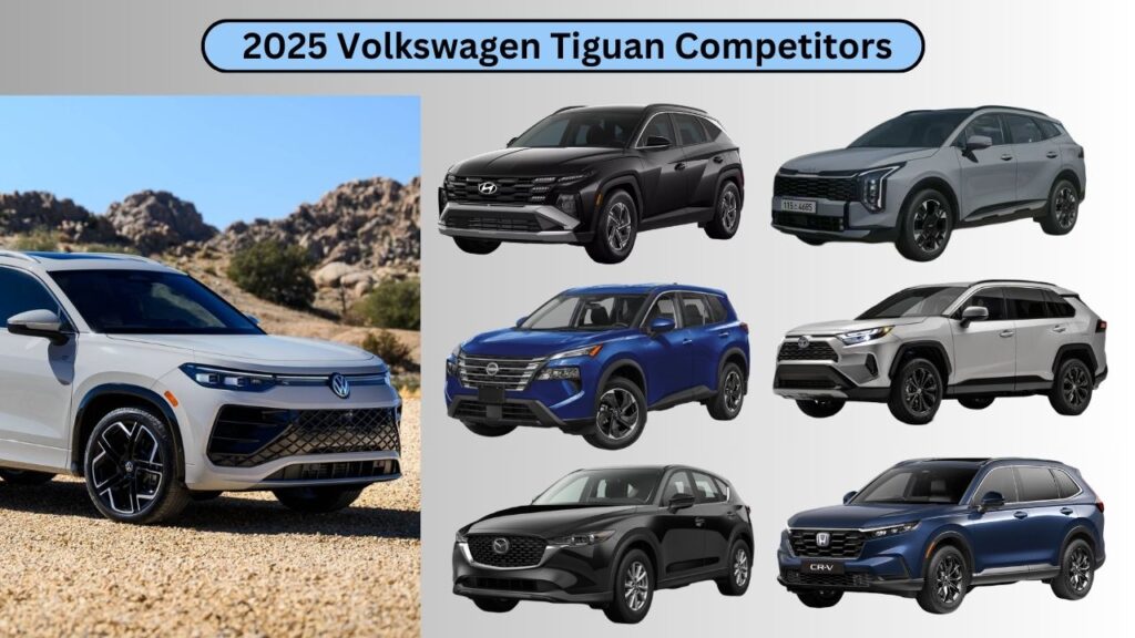 2025 Volkswagen Tiguan Competitors